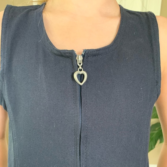 Genuine school uniform girl navy dress 7T - Picture 2 of 16